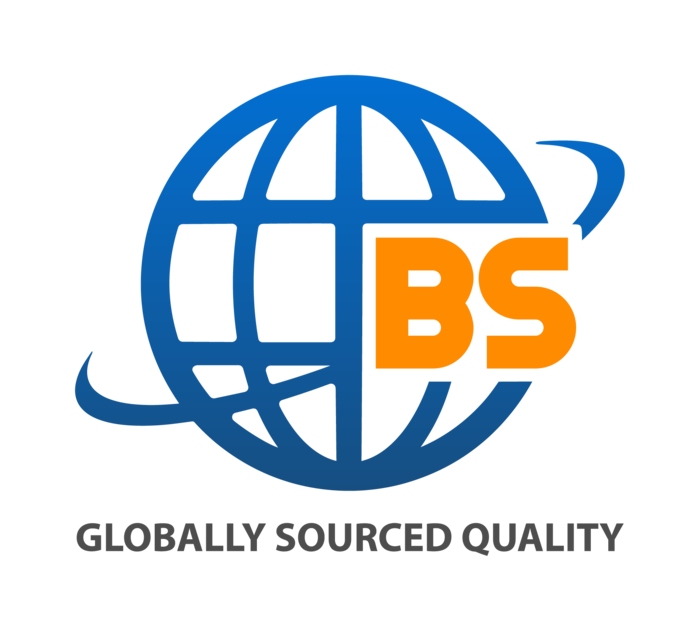 Logo - BS STAINLESS - globe, PNG