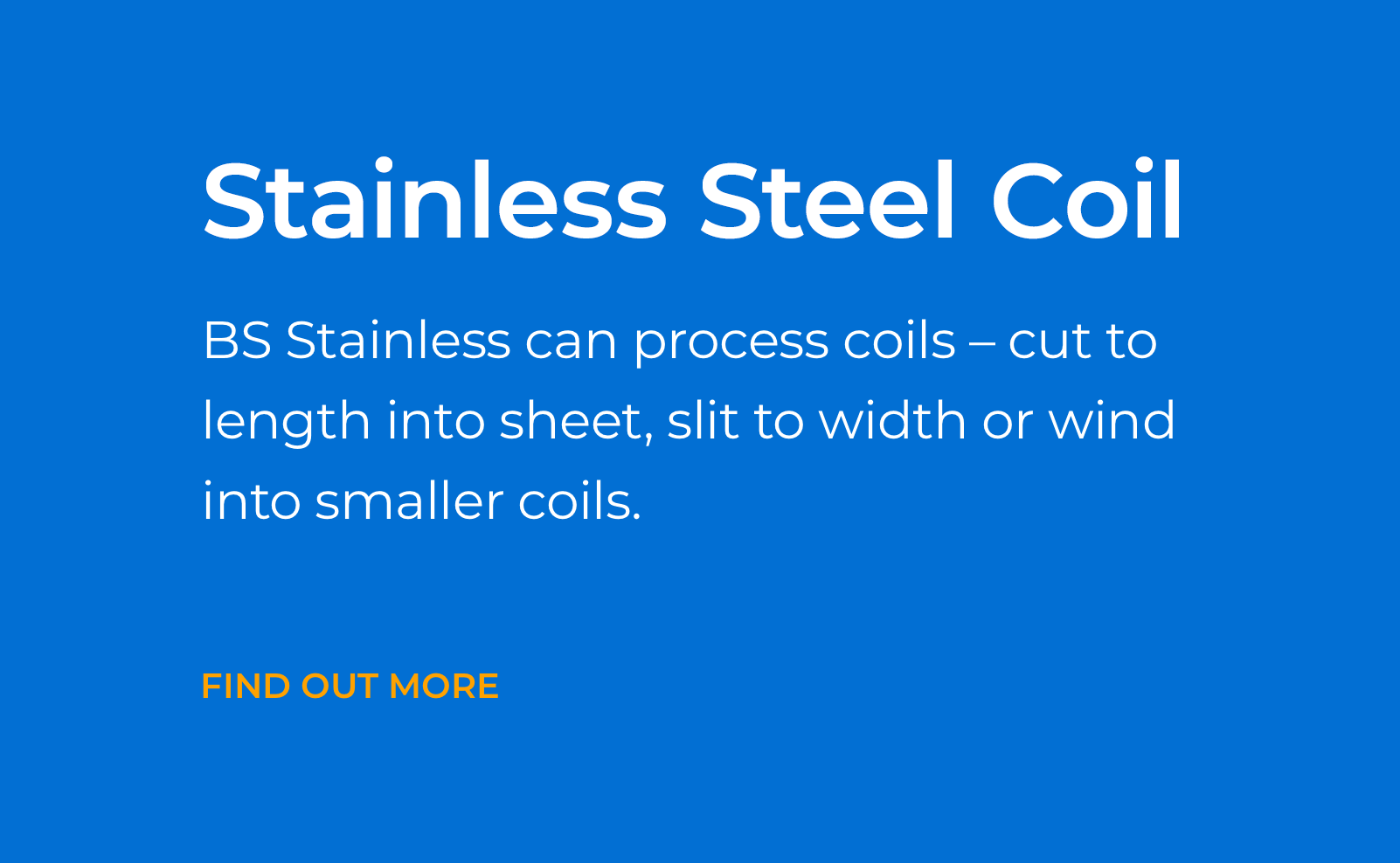Stainless Steel Coil