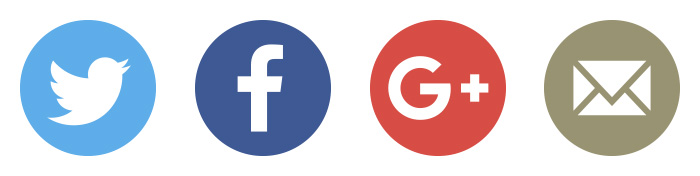 Twitter, Facebook, Google+, Newsletters