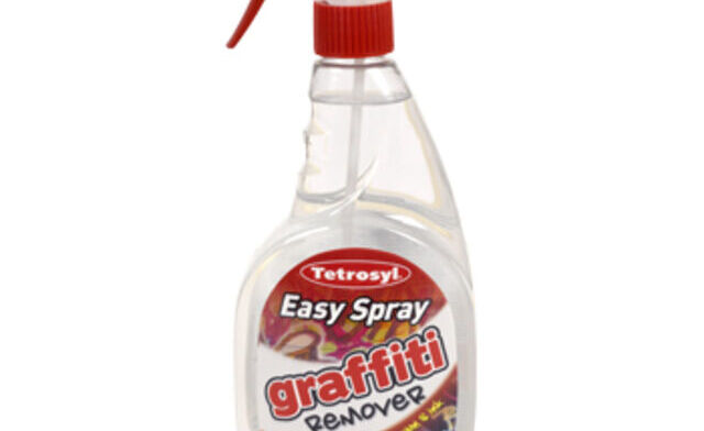 Graffiti Removal from Stainless Steel